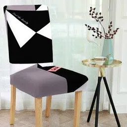 Pack of 4 Colourblock Chair Cover-image-62