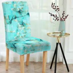Abstract Print Chair Cover-13