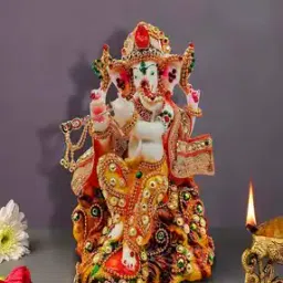 nayra handicrafts Decorative Ganesha Idol-picture-30