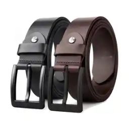 Set of 2 Men Wide Belts-image-1