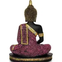 Embellished Meditating Lord Buddha Figurine-image-19