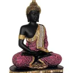 Embellished Meditating Lord Buddha Figurine-image-97