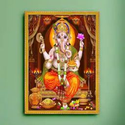 Lord Ganesha Wall Photo Frame-37