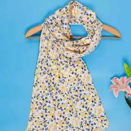Women Floral Print Stole-image-98