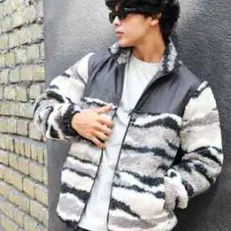Men Striped Regular Fit Bomber Jacket-picture-24