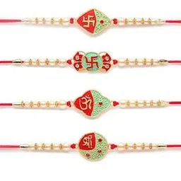 Tie-Up Traditional Design Rakhi Set     -image-91