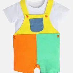 mini klub Boys Colourblock Rompers & T-Shirt Set-picture-26
