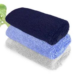 Pack of 3 Bamboo Face Towels - Odour Free Quick Absorbent & Soft-image-92