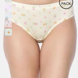 Pack of 6 Printed Hipster Panties-picture-13