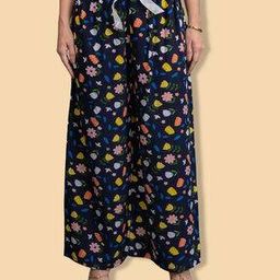 Women Floral Print Palazzos-image-19