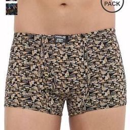 Pack of 3 Men Soft Combed Cotton Printed Trunks-image-97