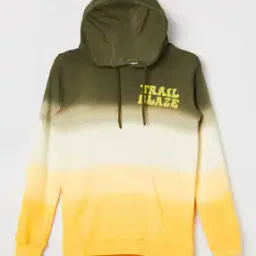 fame forever by lifestyle Boys Typographic Print Hoodie with Drawstrings-picture-22