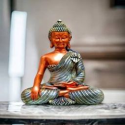 Polyresin Glazed Buddha-48