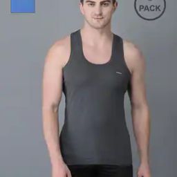 Pack of 2 Men Solid Combed Cotton Shrinkless Vest-picture-28