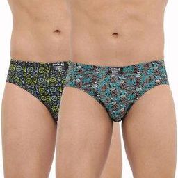 Pack of 2 Men Soft Combed Cotton Printed Brief-image-26
