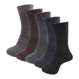 Pack of 5  Mid-Calf Length Socks-image-1