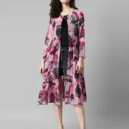 Women Printed Regular Fit Shrug-18