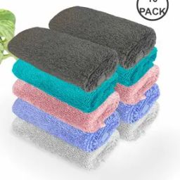 Set of 10 Quick Absorbent Face Towels-107