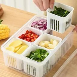 story@home 6 Grid Vegetable Container image 1