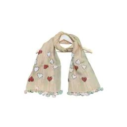 Women Embroidered Stole with Tassels-image-86