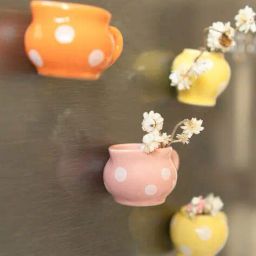 arte casa Set of 4 Sip & Stick Fridge Magnets image 1
