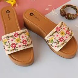 Women Flip-Flops with Canvas upper-picture-41