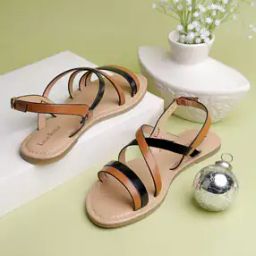 louis stitch Women Flat Sandals with PU upper-picture-34