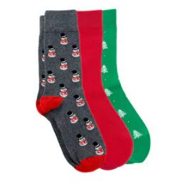Pack of 3 Mid-Calf Length Socks-image-120