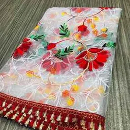 m7t Women Floral print Dupatta-picture-4