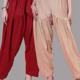 Pack of 2 Women Salwar with Drawstring Waist-picture-24