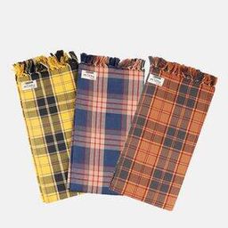 Pack of 3 Checked Bath Towels-29