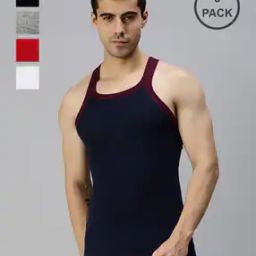 Pack of 5 Sleeveless Vests-image-67