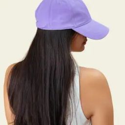 Women Baseball Cap with Stitch Details-image-41