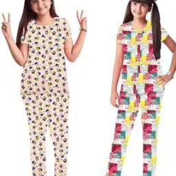 Girl Pack of 2 Floral Print Tops & Pants Set-image-12