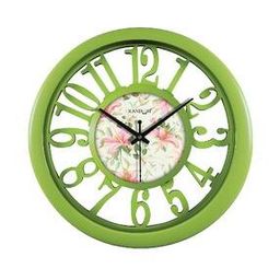 Floral Print Round Wall Clock-picture-34