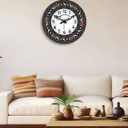 Frameless Wooden Analog Wall Clock-image-25