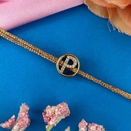 Men Tie-Up P Letter Barrel Shape Thread Rakhi -image-87