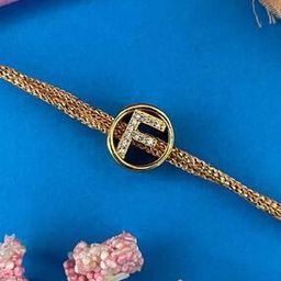 Men Tie-Up F Letter Barrel Shape Thread Rakhi -image-68