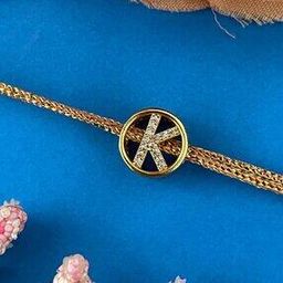 Men Tie-Up K Letter Barrel Shape Thread Rakhi -image-69
