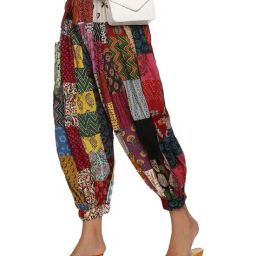 weavers saga Women Block Print Salwar with Drawstrings  image 1