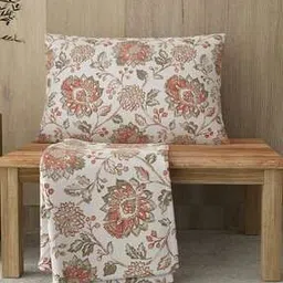 Single Bed Sheet With Pillow Cover-image-5