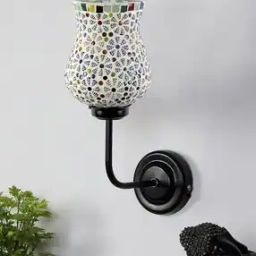 Mosaic Glass Shade Wall Mounted Lamp-27