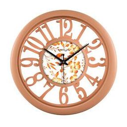 Random 14 Inch Plastic Wall Clock for Home and Living Room, Analog Round Wall Clock for Bedroom-image-69