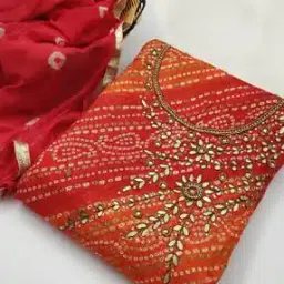 Women 3-Piece Unstitched Dress Material-image-93