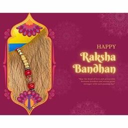 Pack of 6 Men Stone-Beaded Tie-Up Rakhi-picture-33