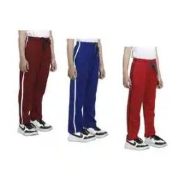 Boys Pack of 3 High-Rise Straight Track Pants-image-58