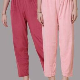 Women Pack of 2 Palazzos with Elasticated Waistband-picture-16