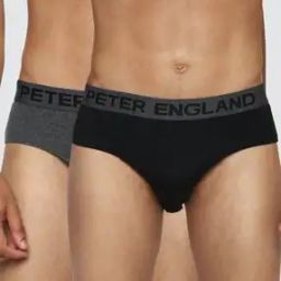 Men Pack of 2 Briefs with Logo Waistband-image-20