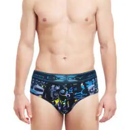 Micro Print Regular Briefs-image-95