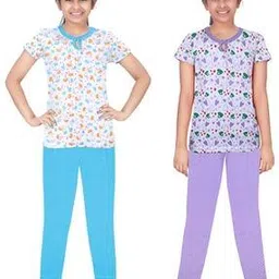 boost baby Girls Pack of 2 Printed Top & Pants Set-picture-20